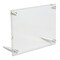 Wexel Art Acrylic Panel Frame - Tabletop, Silver Hardware, 4" x 6"